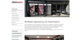 Desktop Screenshot of haarkreation.com